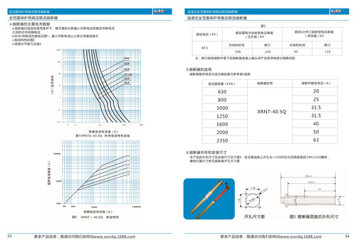 寶雞電動(dòng)機(jī)上用高壓限流熔斷器